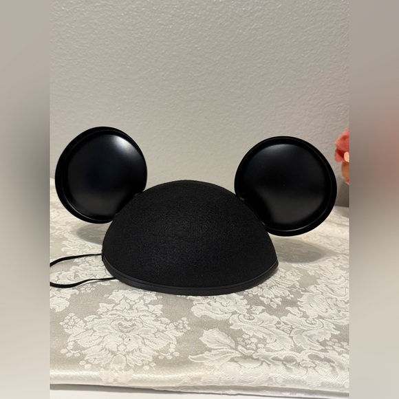 Disney Mickey Mouse Ears Hat Black Classic Retro Walt Disney World WDW - Picture 5 of 8